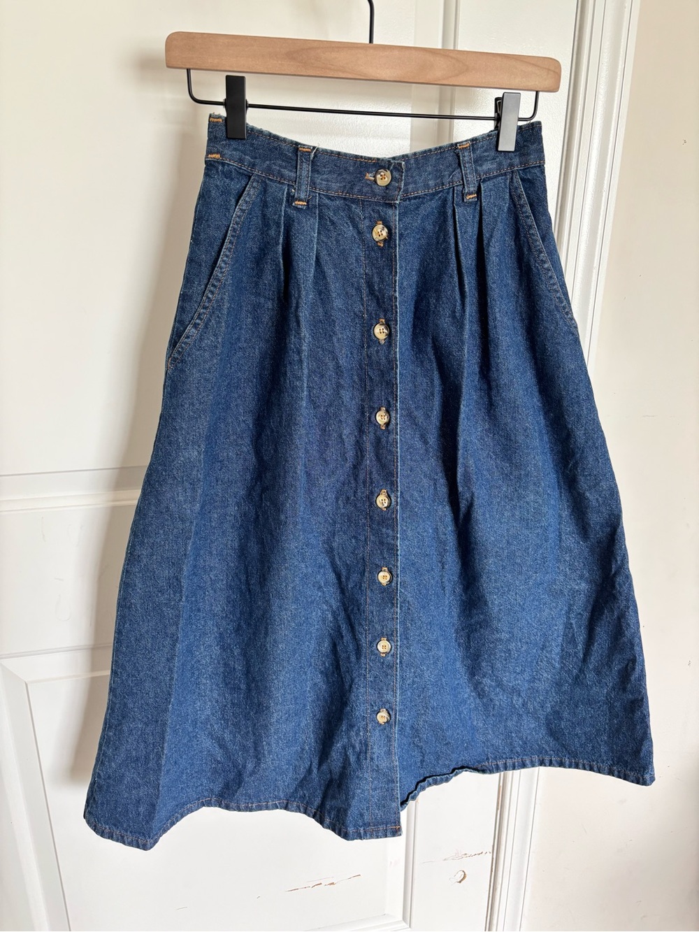 Vintage American Profile Jean Skirt